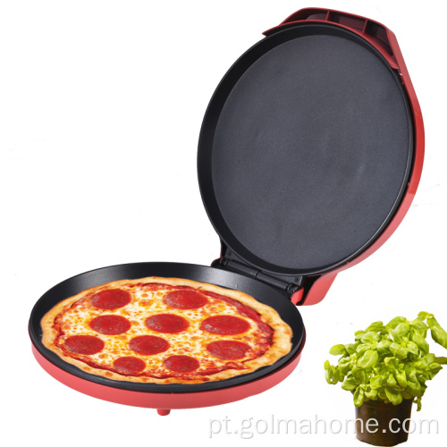 Forno multifuncional para pizzas com baquelite portátil
